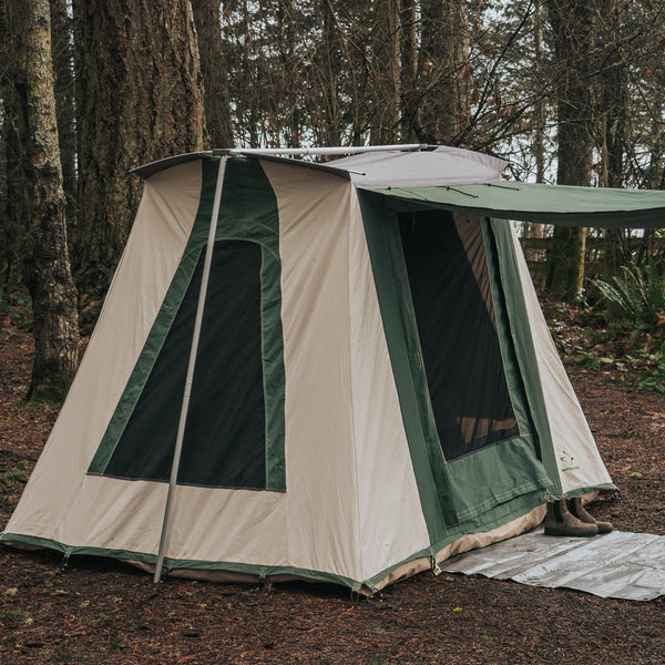 7'x9' Prota Canvas Cabin Tent, Deluxe