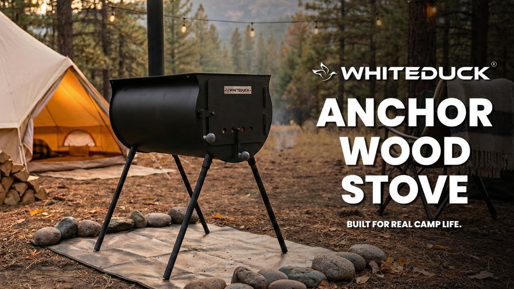 White Duck Outdoors Launches New Wood Tent Stove for Cold-Weather Camping