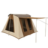 Prota Canvas Tent with Ground Tarp
