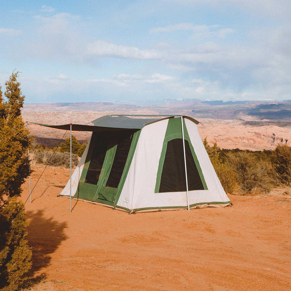 10'x10' Prota Canvas Tent, Deluxe