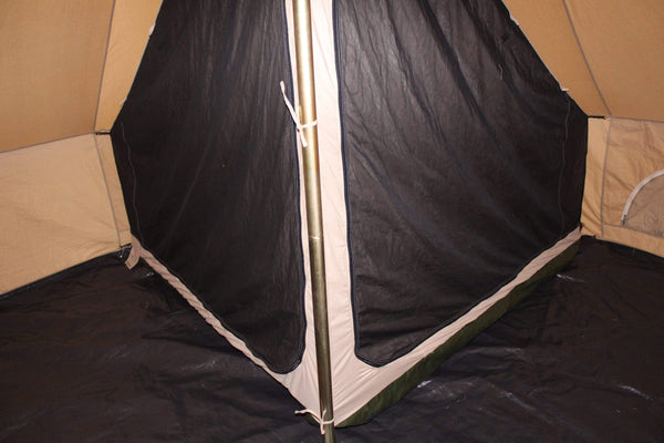 Quarter 1/4 Inner Tent | Canvas Bell Tent Accessories | Inner Room - White Duck Outdoors