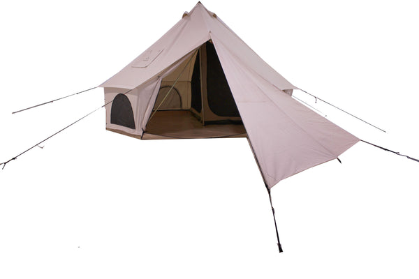 Avalon Bell Tent Triangular Tarp - White Duck Outdoors